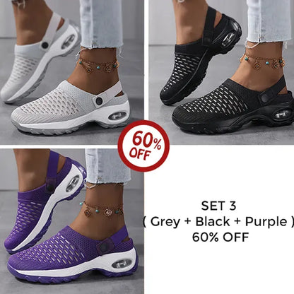 ⭐Last Day Sale 50% OFF⭐Orthopedic Clogs With Air Cushion Support to Reduce Back and Knee Pressure